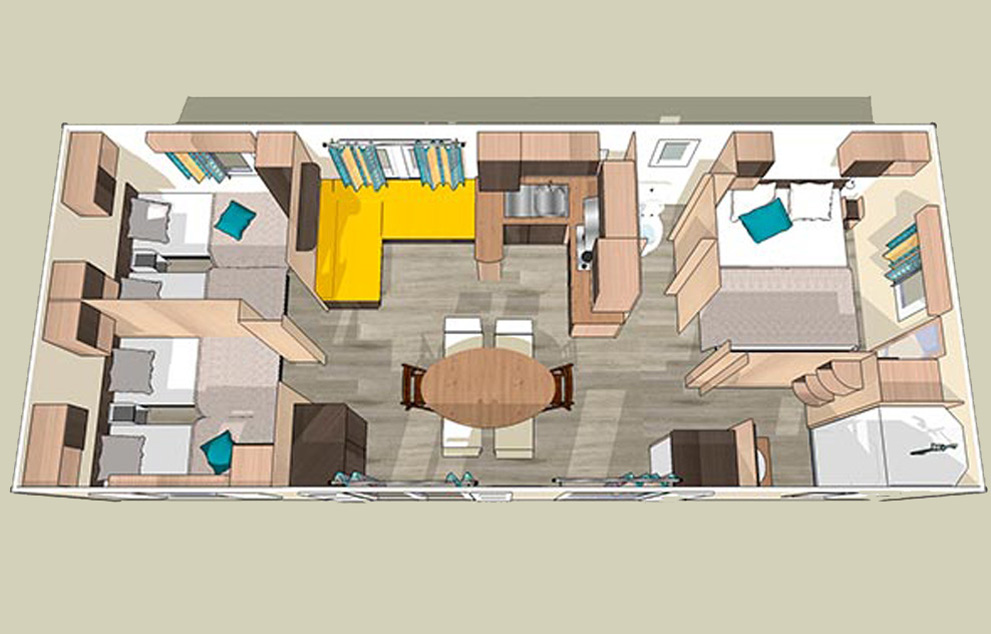plan mobil home flores camping re