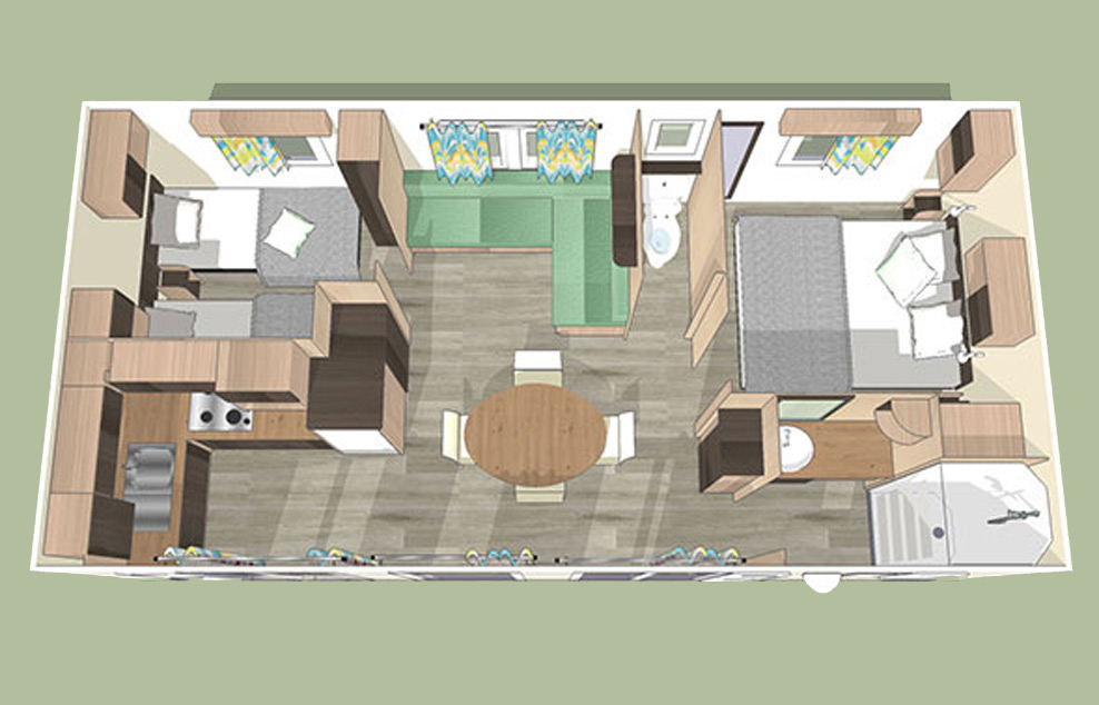 vente mobil home ile blanche